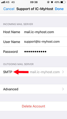 การตั้งค่า Email บน iPhone & iPad